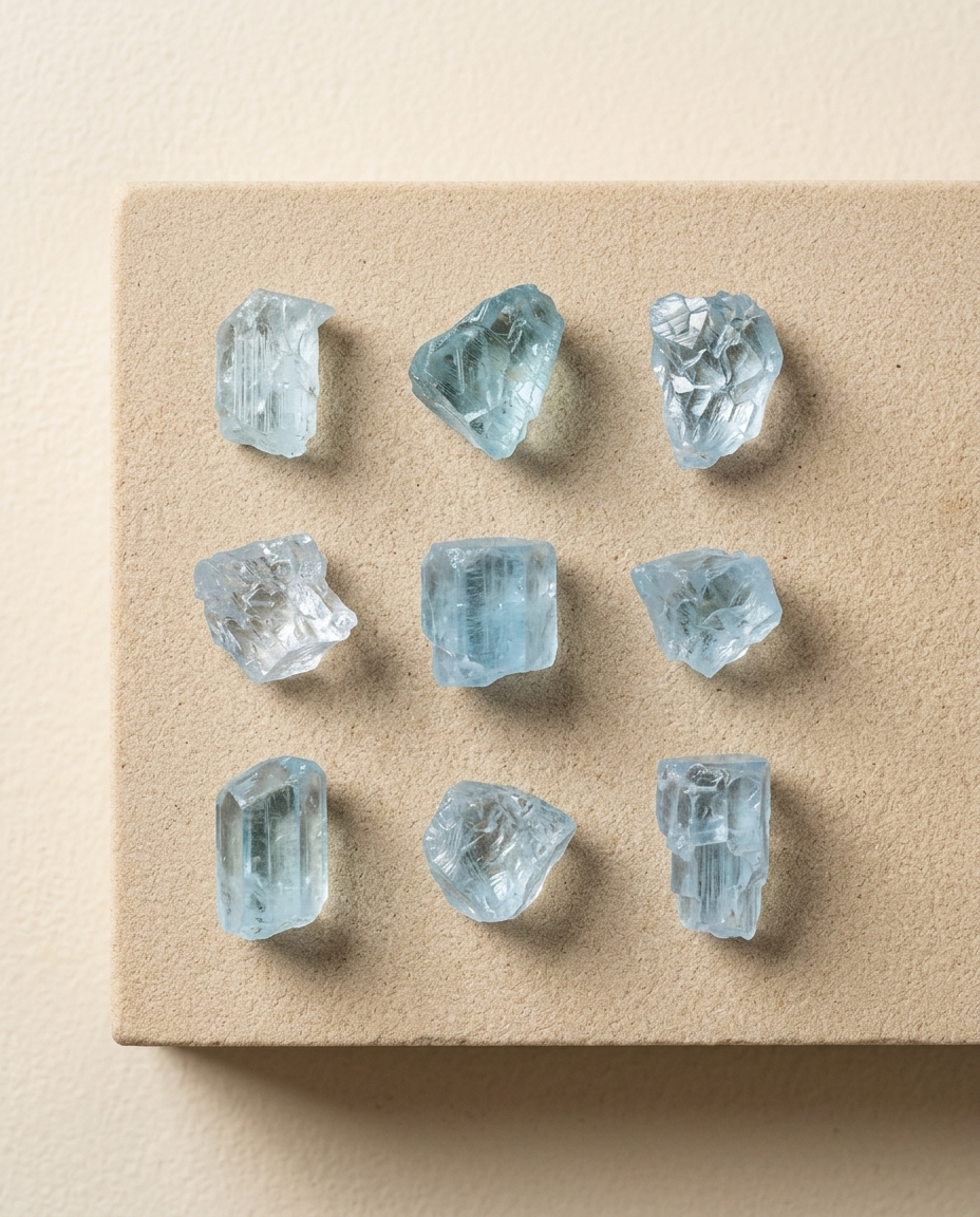Raw Aquamarine