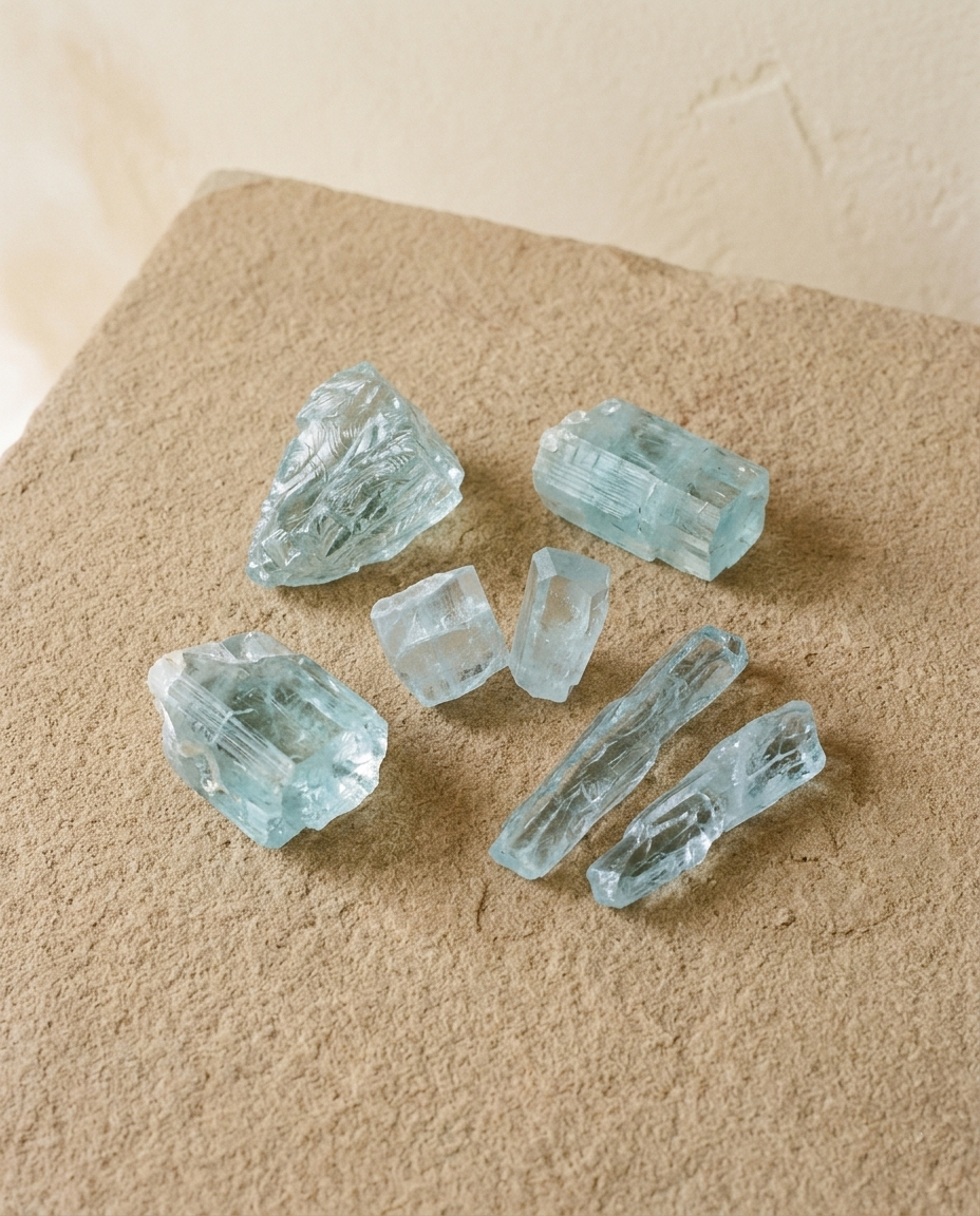 Raw Aquamarine