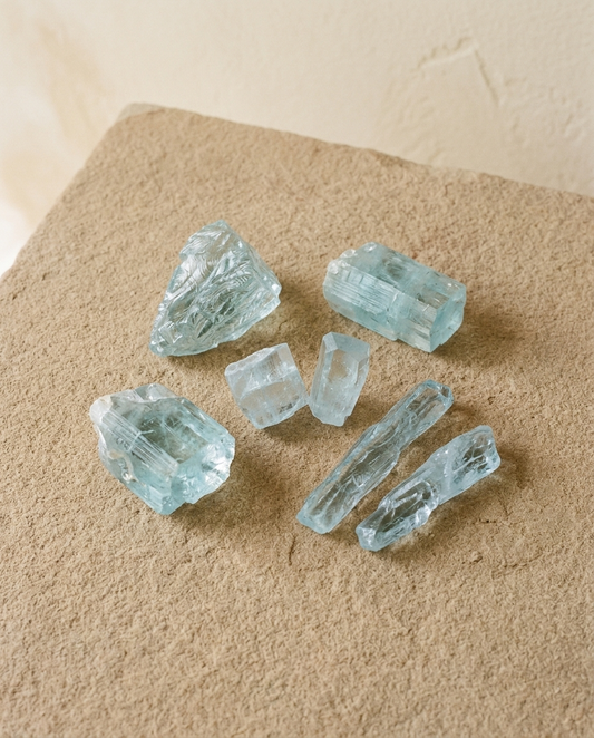Raw Aquamarine
