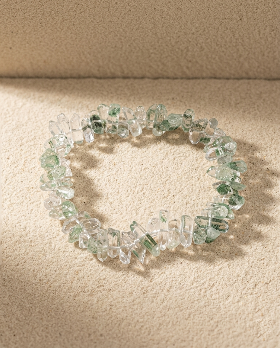 Raw Chlorite Phantom Quartz | The Untamed Woodland