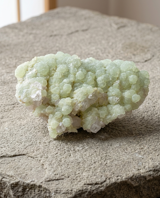 The Grounding Expanse | Prehnite Matrix Plate